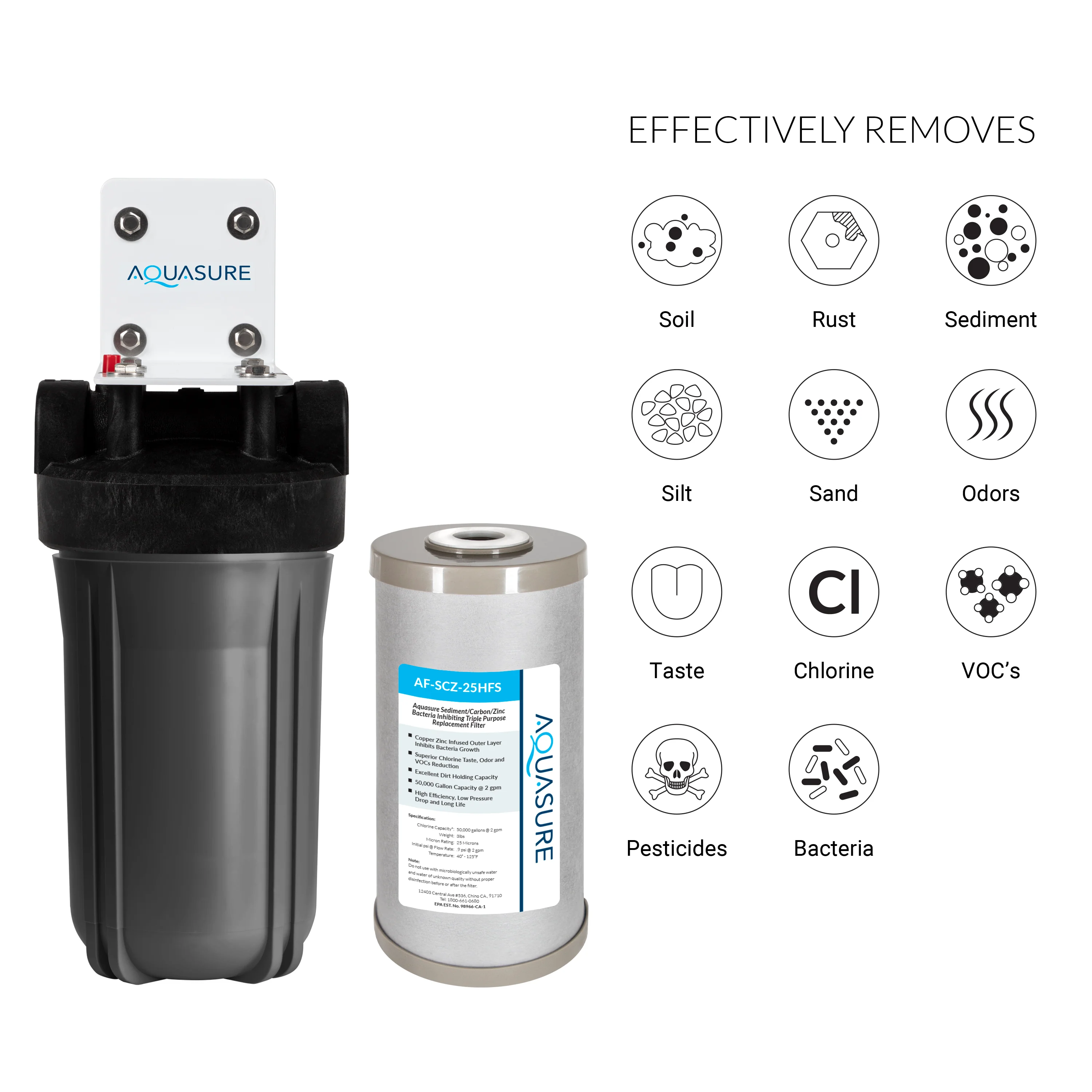 Signature Elite | Whole House Water Filter Bundle with 64,000 Grains Softener w/ Fine Mesh Resin, 75 GPD Reverse Osmosis System & Triple Purpose Pre-Filter - Image 3